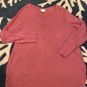 Pink Old Navy Tunic Sweater